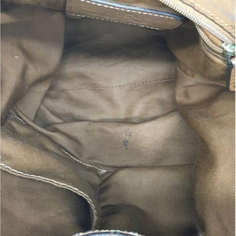Coach Billie Brown Leather Backpack